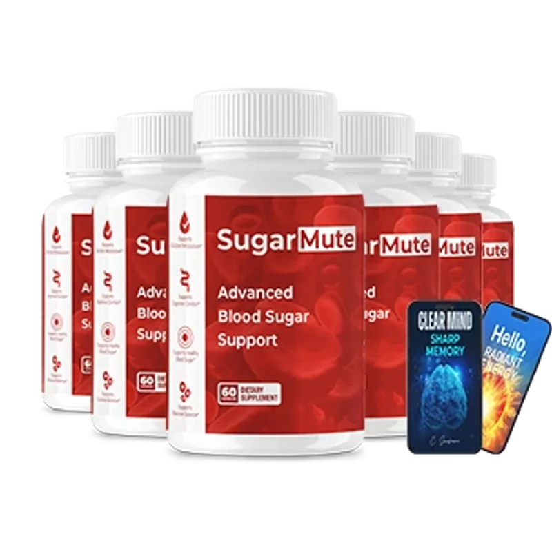 SugarMute Blood Sugar Support — 6 Bottle / 180 Day Pack